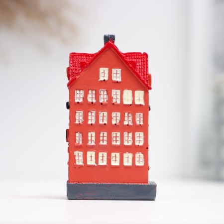 Figure "City House" 3x3x6cm, mix-2