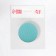 Folding mirror "rhombus", d = 7.5 cm, turquoise color