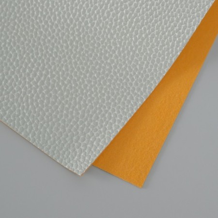 Liszt for creativity claim. Kozh "Figure Lichi" gray-blue sheet 33x20 cm thick 1 mm