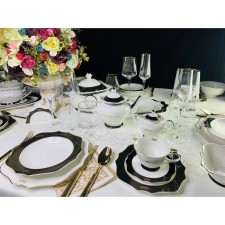 Lenardi Rich lunch service, 31 items