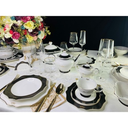 Lenardi Rich lunch service, 31 items