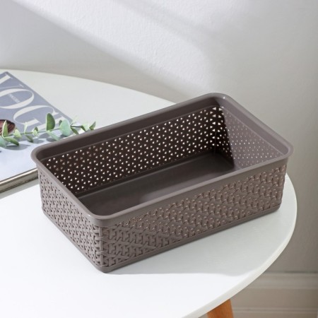 Universal basket Wenge, 2.25 l, 25.7 × 15.8 × 8 cm, color gray color-5