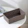 Universal basket Wenge, 2.25 l, 25.7 × 15.8 × 8 cm, color gray color