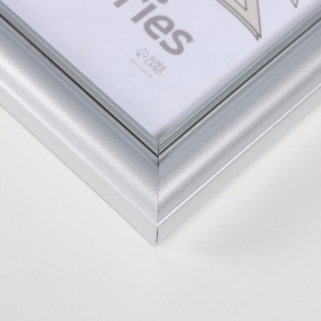 Photo frame Plastic "Pixel" 15x21 cm, silver-3