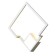 Wall lamp Mantra Boutique, Led, 1150lm, 3000k, 260x75x260 mm, white color