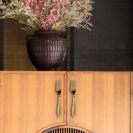 The handle "fork" Cappio RSC002, m/o 76 mm, color gold-2