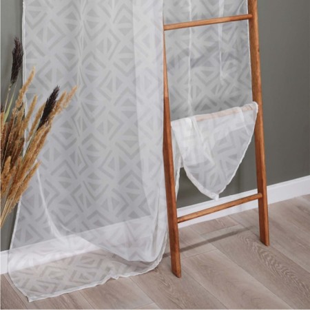 Witerra curtain triangle 150x280cm, gray, veil, PE100%