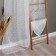 Witerra curtain triangle 150x280cm, gray, veil, PE100%