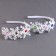 Carnival rim "snowflakes" with rhinestones