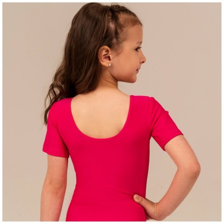 A swimsuit for gymnastics and dancing Grace Dance, p. 30, raspberry color-2