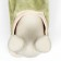 Avocado sweater, velor, size XS (DS 20, Osh 21, OG 30 cm), green