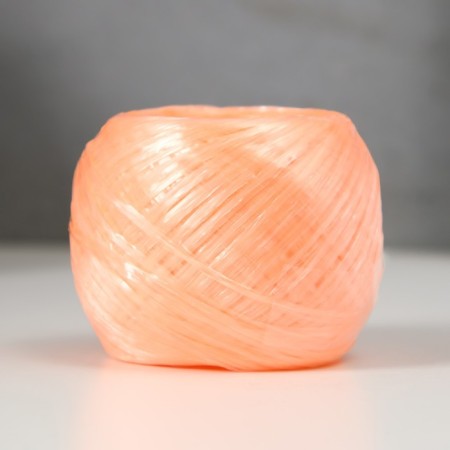 Yarn "For knitting washcloths" 100% polypropylene 200m/50 ± 10 g of balls (set 4 pcs mix #1)-1