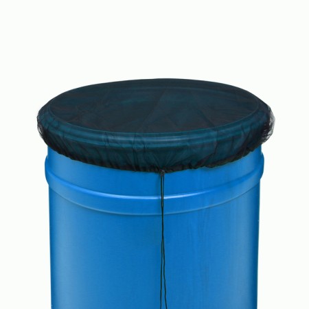 Mosquito grid on a barrel, with a puff, d = 80 cm, Greengo-11