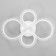 Ring chandelier LED 80W white 2700-6400K 60x45x14