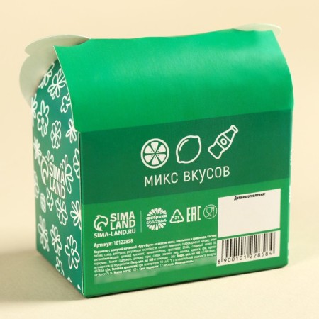 Caramel with a sparkling filling of "know -how", 100 g.-3