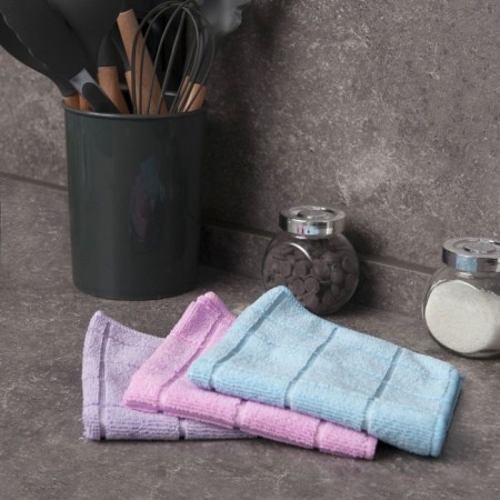 Napkins squares, 30x30 cm, 3 pcs, from microfiber-5