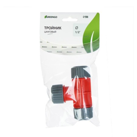 The T-shaped tee, for the hose 1/2 "(12 mm), a tsan compound, pp-plate, Greengo-2