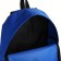 Youth backpack with lightning, external pocket, blue color