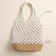 Women's bag SL Home, manual weaving, cotton, 27 × 48 cm