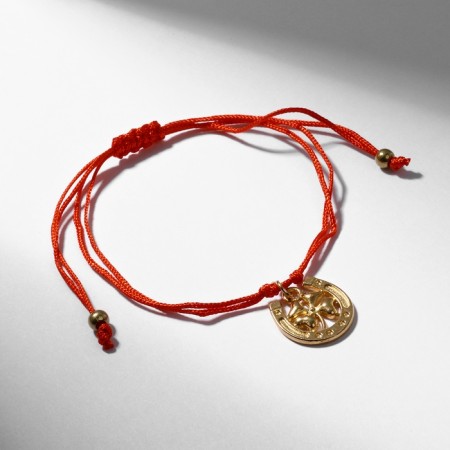 Bracelet-co-wrapping “I set” a monetary magnet, horseshoe, color gold, 8 cm-2