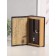 Safe wood book "Crown" leatherette 21x13x5 cm