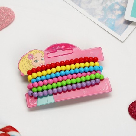 A set of children's bracelets "chosen" beads, 6 threads, color-2