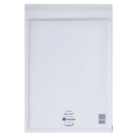 Kraft convert with air-pussy film Mail Lite H/5, 27 x 36 cm, White