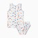 Set for a boy (T -shirt, panties), gray color, height 116 cm