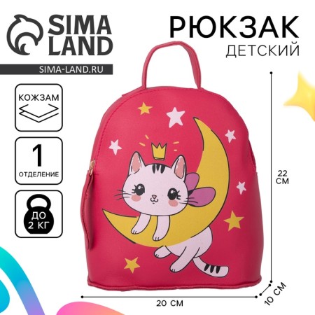 Baby backpack "Cat on the Moon", 22x20x10 cm-7