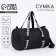 Sports bag Baggage with a zipper, black color