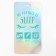Silk mask for sleep I love Sleep, 20 x 9 cm, black color