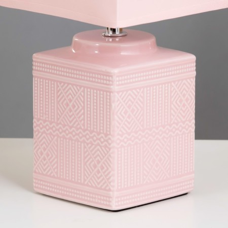 Mitchell table lamp E14 40W pink 14x14x29 cm Risalux-4