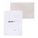 A4 folder for 200 sheets "business", cardboard, block 370 g/m ², white, broken