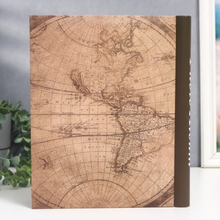 Photo album 20 magnetic sheets "map" 23x28 cm-3