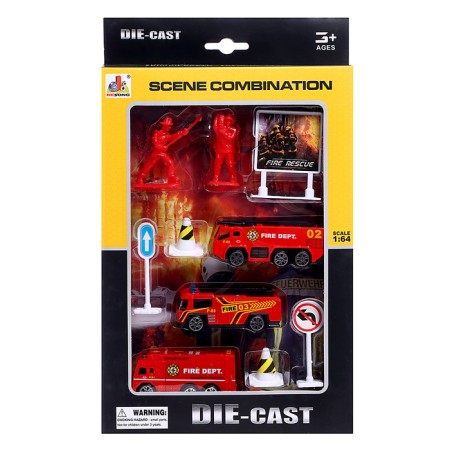 Game set "Special Technics", with 3 machines and accessories, color mix-15