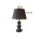 Table lamp "Balls" 1x40W E27 Black/gold 22x22x36cm