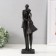 Souvenir Polystone "Mom and Daughter" Black 40x12x11 cm