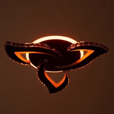 Luer with DPD "BLED" 3XLED 78W 3000-6000K RGB Black 57x57x10cm-2