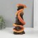 New Year's piggy bank "Snake on the stump" 33 x 14 x 15 cm.