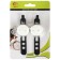 A set of bicycle lamps JY-339P, front and rear, white color