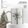 Ceramic mug "Miracles in the New Year", 330 ml, silver color