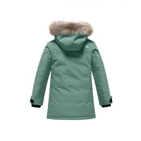 Winter park for a boy, height 128 cm, green color-1