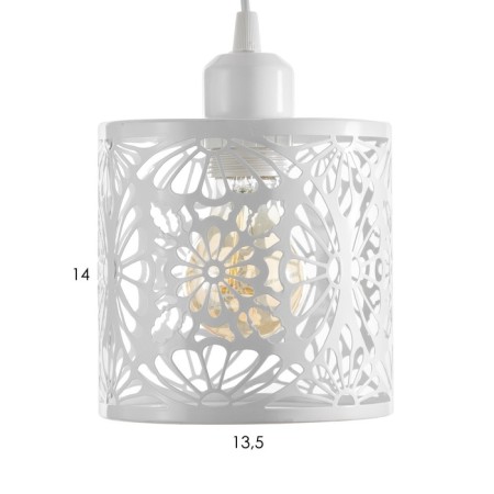 Lamp Bayerlux "Luffy" E27 40W white 15x15x14-134 cm-5