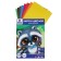 Cardboard of color A4, 8 sheets, 8 colors, non -370 g/m2, in the folder