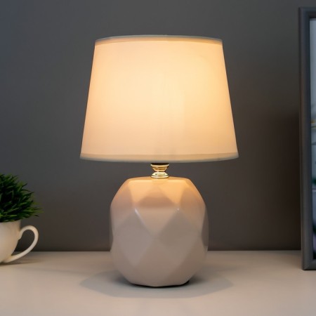 Table lamp 08946/1 E14 40W Beige 17x17x28 cm Risalux-1