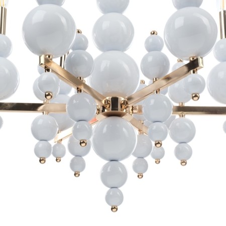 Siena chandelier 6he14 40W white-gold 60x60x117 cm-6