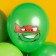 Latex ball 12 “Turtles. Assorted”, 2 tbsp., 25 pcs., Mix