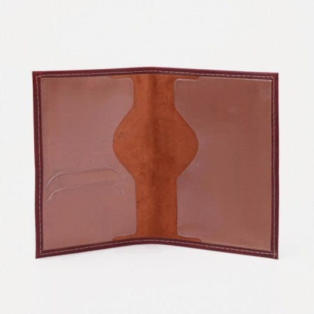 Cover for passport, red-2