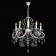 Causte "candle", size 62x86x62 cm, 300W 5xe14 IP 20