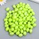 Easter decor "Egg - silver speck" set 100 pcs green 1.5x1.8 cm, 8x8x8 cm